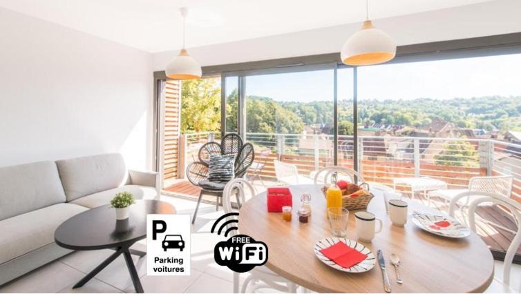 Le Coquet Avec Balcon Terrasse Et Parking Prive Lägenhet Sarlat-la-Canéda Exteriör bild